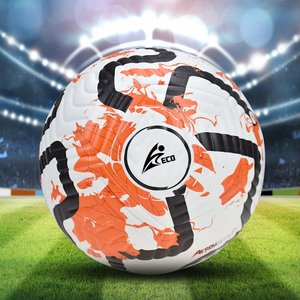 Balón de fútbol de tamaño profesional 5 para adultos y niños, Fútbol cosido a máquina de cuero de Bajo aire para entrenamiento deportivo al aire libre - Product Image 1