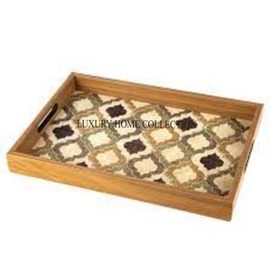 Plateaux de service en bois de qualité supérieure avec une finition lisse et un design durable pour une décoration intérieure élégante - Product Image 2