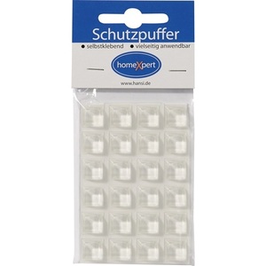 12.6 mm Clear Transparent Plastic Self-Adhesive Protective Buffer Door Square Draft <b>Stopper</b> - Product Image 1