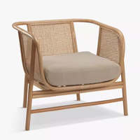 Chaise en rotin de haute qualité pour usage intérieur et extérieur, meuble d'appoint élégant pour chambre, salon, salle à manger, bureau à domicile
