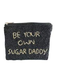 Mini bolso con cremallera y bordado con cuentas de lujo Diseño único de 'feliz cumpleaños' Estilo de moda Belleza hecha a mano India Costura - Product Image 2