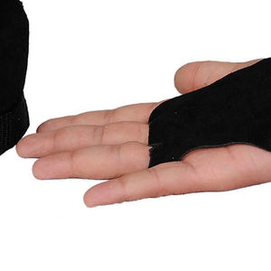 <b>Finger</b>-less Hand Grips for Pull Ups Weightlifting No Holes Muscle Ups Gymnastics Grips for the <b>Fingers</b> Palm Hand Grips - Product Image 4