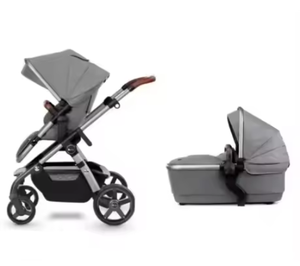 Cochecito de Bebé de Alta Calidad, Diseño Plegable de Acero Inoxidable, Capacidad de Carga de 20 kg, para Niños de 0 a 6 Años, Tela de Algodón Oxford y Goma - Product Image 1