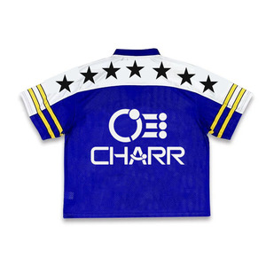 Camisetas de Fútbol Americano de Alta Calidad, Tallas Grandes, Personalizadas con Impresión Completa por Transferencia Térmica, Corte Cuadrado, Manga Corta, Transpirables - Product Image 4