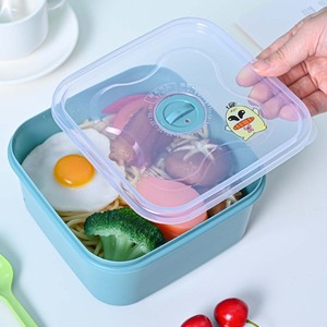 Recipiente de Plástico para Alimentos CASAMAX WL AD-1901 con Tapa, Capacidad de 1.2L, Estilo Clásico, Origen China ENTREGA LOCAL - Product Image 2