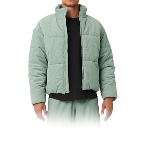 Streetwear Veste matelassée à col montant Patchwork Fashion Style Vente en gros Personnalisé Hommes Chaud Imperméable Doudoune Hiver - Product Image 1