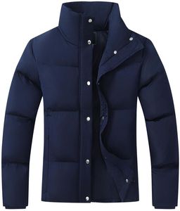 Blouson matelassé personnalisé pour homme, col montant, imperméable, coupe-vent, respirant, haute qualité, pour usage quotidien en hiver, dernière nouveauté - Product Image 3