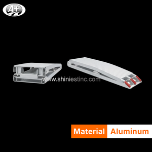 Rampa de Carga Plegable de Aluminio Reforzada para ATV con Capacidad de 340 kg y Tamaño Extendido de 216x28 cm para Camioneta - Product Image 5