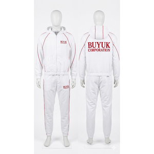Conjunto Deportivo Cortavientos con Cremallera Completa, Pantalones Jogger de Diseño Personalizado, Estampado con Efecto Ácido, Conjunto Jogger Ligero y Moderno para Streetwear - Product Image 1