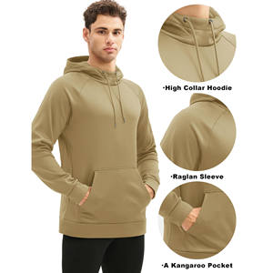 Nouvel arrivage de sweats à capuche 100% coton avec cordon de serrage pour hommes pull surdimensionné imprimé capuche poches Street Ready Winter Fleece - Product Image 6