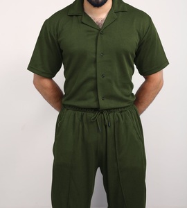 Survêtement d'été à séchage rapide pour homme avec empiècements en maille - Product Image 1