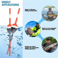 Flotteurs et bouées de pêche en bois de balsa, flotteur coulissant à ressort pour la pêche au crappie, au panfish et au walleye, flotteurs fixes