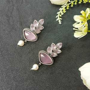 Grossiste indien Antique Party Were Fabricant de bijoux Boucles d'oreilles en métal oxydé Ensemble de bijoux de haute qualité pour femmes - Product Image 2