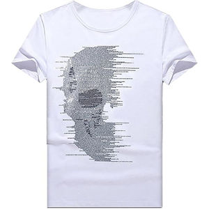 Camiseta personalizada con diamantes de imitación hechos en China - Product Image 5