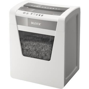 Leitz IQ Office P-4 White Particle Cut <b>Paper</b> Shredder with Staples and <b>Paper</b> Clips - Product Image 1