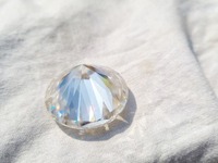 Moissanita Redonda de 113 Ct, Corte Excelente, Claridad VVS, Ideal para Colgantes de Moissanita y Joyería Personalizada