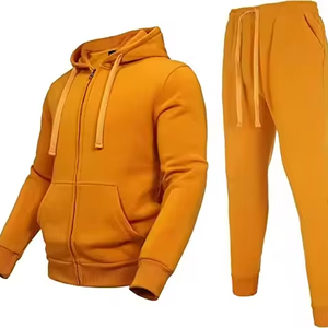 ชุดวอร์มสองชิ้นสำหรับผู้ชายชุดวอร์มสีบล็อกสีแบบกำหนดเอง - Product Image 1