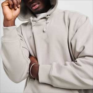 Sweat-shirt à capuche en polaire en gros pour hommes et femmes, unisexe, chaud, décontracté, streetwear, OEM disponible - Product Image 4