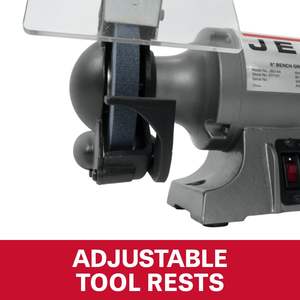 Amoladora de Banco Eléctrica de 1/4 HP, 115V, 1 Fase, con 3450 RPM para Tareas de Amolado - Product Image 5