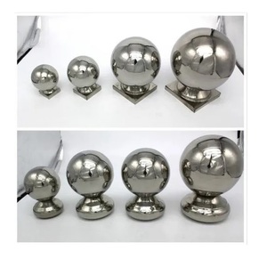 Nhà Sản Xuất 304 316 Lớp Hàn Đúc Ban Công Phụ Kiện Thép Không Gỉ Trang Trí Lan Can Bóng Cho Lan Can - Product Image 5