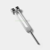 Diapasón Manual de Acero Inoxidable Plateado de 136.1HZ Premium para Diagnóstico, Sanación, Relajación, Alivio del Estrés, Meditación y Terapia de Sonido