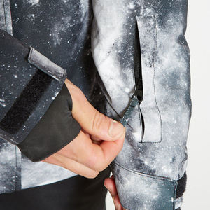 Chaqueta de esquí y snowboard para hombre, estilo vintage 2026, popular, de caparazón rígido, cálida, para exteriores, talla grande, cortavientos, de poliéster sostenible, con cremallera completa - Product Image 2