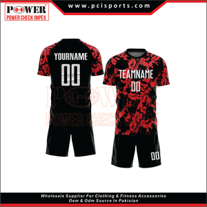 T-shirt oversize Boxy à sublimation personnalisée de style de rue T-shirt court à séchage rapide pour hommes Jersey de football en maille - Product Image 5