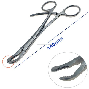 Pinzas de reducción de falanges WORLD PRECISION SURGICAL, instrumento quirúrgico ortopédico para sujeción de huesos, de acero inoxidable con bloqueo TC - Product Image 3