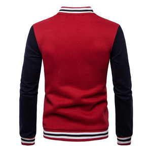 Chaqueta de Invierno de Moda Urbana para Hombre, Diseño Personalizado OEM, Ligera, Transpirable, de Secado Rápido, con Cuello Alto, Estilo Letterman, Superventas - Product Image 2