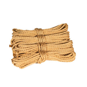 Fil naturel Corde de jute durable Tressée 28 brins Diamètre 10 mm Texture épaisse Attache sécurisée Forme flexible Biodégradable - Product Image 5