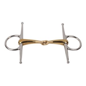 BRAND ZONE Accessoires équestres Magenis Eggbutt à articulation simple en acier inoxydable de haute qualité, avec joues complètes, personnalisables - Product Image 4