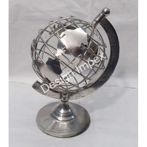 Decorative <b>Globe</b> Stand for Table and <b>Desk</b> Display Easy Portable Metal <b>Globe</b> Model Decorative Object for Home & Office - Product Image 2