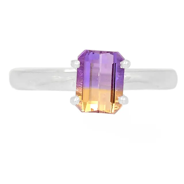 Ametrine Silver Jewelry Bulk Supplier and Manufacturer 925 Sterling Silver Bangkok Jewellery 18k Gold Vermeil Jewelry Ring