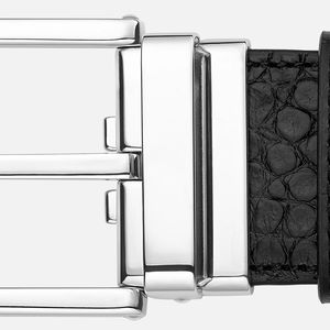 Nouvelle Arrivée Ceinture en Cuir pour Hommes Cuir Plein Grain Véritable Solide Ceinture en Cuir de Luxe pour Hommes Tenue de Bureau à Bas Prix Service OEM - Product Image 6