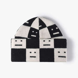 Men's <b>Winter</b> Knitted Beanie <b>Cap</b> <b>Winter</b> Hot Sale New Arrival Super Popular Design Beanie Hat - Product Image 1