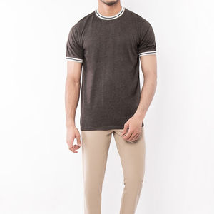 T-shirts unis de qualité supérieure en gros, étiquette privée, logo personnalisé imprimé, t-shirt surdimensionné, vêtements pour hommes, t-shirts pour hommes - Product Image 5