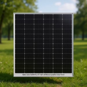 Panel Solar Monocristalino Alpex Solar de 565W, Tipo N, HJT, de Media Celda - Product Image 3