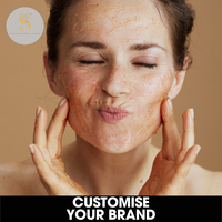 Exfoliante Facial y Corporal de Miel con Logotipo Personalizado, Etiqueta Privada, Vitamina C, Hidratante, Blanqueador, Iluminador para Todo Tipo de Piel, OEM/ODM