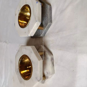 Quemador de piedra natural Bakhoor Quemador de hueso con incrustaciones de último diseño Bandeja de Mabkhara Quemador de incienso de resina de Falak World Export - Product Image 1