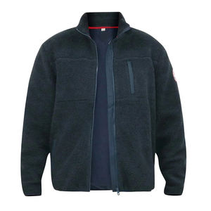 2025 bleu marine couleur bonne qualité avec taux de gros nouveau produit à la mode léger vêtements d'hiver Sherpa polaire vestes - Product Image 2