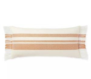 Venta al por mayor personalizado estilo americano Lino/algodón rayas cojines decoración del hogar hilo tinte fundas de almohada - Product Image 1