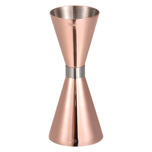 Verre jigger en cuivre personnalisable tasse en verre jigger antique en cuivre pour les restaurants et les bars à bas prix - Product Image 6