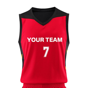 Vente chaude, tenue de basket-ball d'entraînement d'usine, personnalisation, nouveaux styles, séchage rapide, uniforme de basket-ball pour hommes, 100% polyester pour l'été - Product Image 6