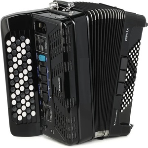 Acordeón V nuevo, personalizable, con teclado de piano diatónico FR-1XRD rojo - Product Image 4