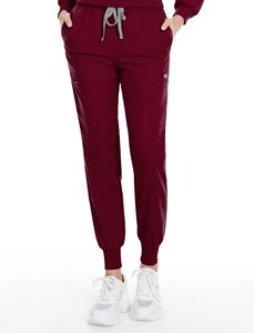 Uniforme d'infirmière pour femmes Jogger Suit Stretch Top Pants With Multi Pocket Scrubs uniforms sets Stand collar short sleeve - Product Image 4