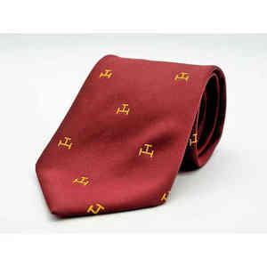 Wholesale Royal Arch Woven <b>Tie</b> Custom Design Handmade Fashion Polyester Made Masonic Regalia <b>Tie</b> - Product Image 5