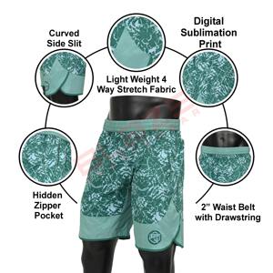 กางเกงขาสั้นสำหรับผู้ชายกางเกงวิ่งเล่นกีฬาพิมพ์ลายซับลิเมชันตามสั่ง - Product Image 5