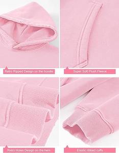 เสื้อฮู้ดลำลองโอเวอร์ไซส์ชายและหญิงเสื้อสเวตเชิ้ตแบบสวมหัวแนววินเทจผ้าคอตตอนเสื้อผ้าแนวสตรีทแบบ100% ปัก - Product Image 6