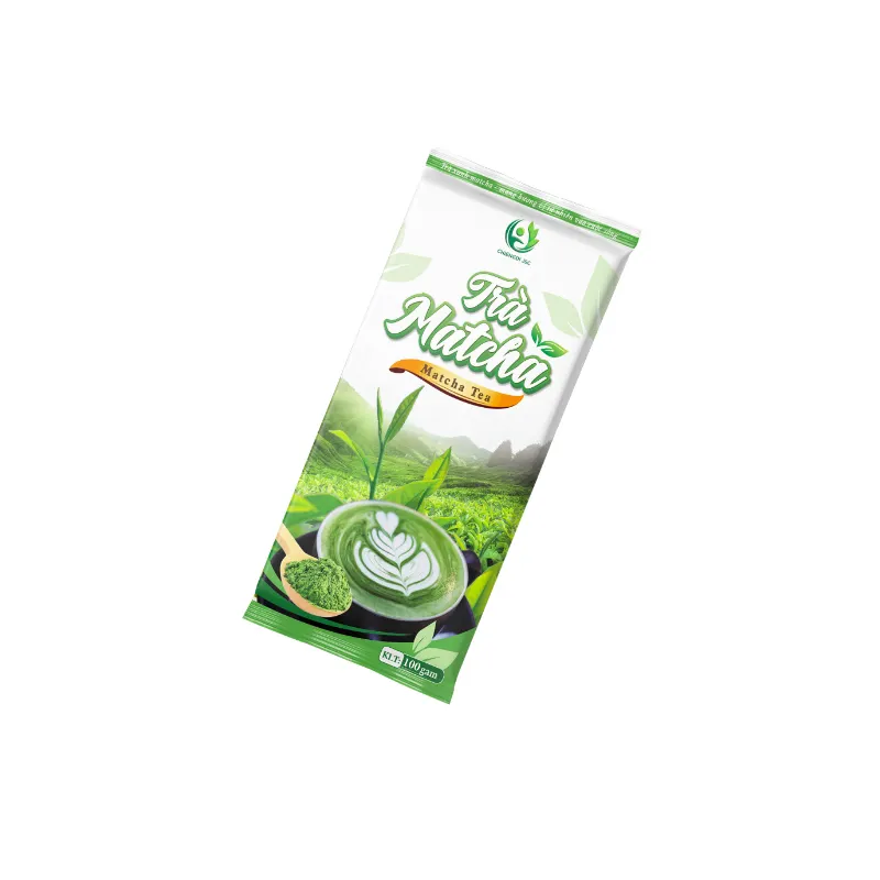 Bag / Bulk Packaging Tasty Matcha Tea From 100% Green Tea Leaf Organic Type Produced In Vietnam - Bag 100gr