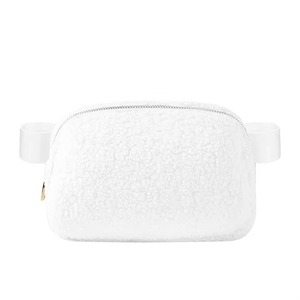 Hot Sale Premium Quality Fanny Pack New Trendy Fashion Fur Waist Bag for Outdoor Running Sports Wholesale Crossbody <b>Travel</b> Bags - Product Image 4